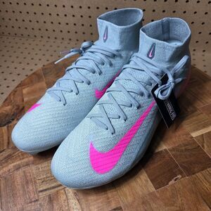 Nike Zoom Mercurial Superfly 10 Elite FG 'Prism Pack' FQ1454-301 Men’s Size 12.5
